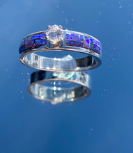 Load image into Gallery viewer, LW2008 Round CZ Ring