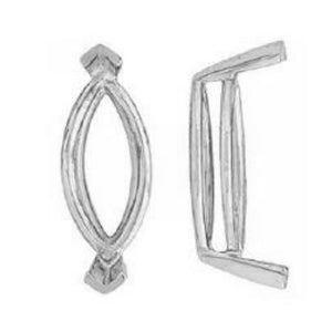 Unworked Silver Setting